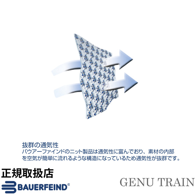 送料無料】バウアーファインド(BAUERFEIND) 膝サポーター ゲニュTRAIN(ゲニュトレイン) [BF-GENUTRAIN-TITAN] チタン  バレーボール用品の通信販売☆バレーボールアシスト☆